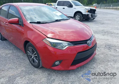 2016 Toyota Corolla L z USA, uszkodzony, nr VIN 5YFBURHE7GP481561